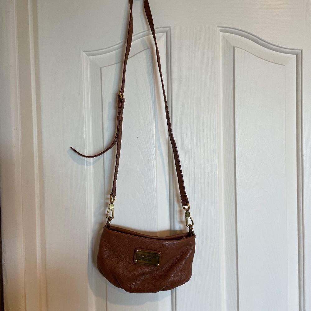 Gently Used Leather Marc Jacobs Mini Crossbody Purse
